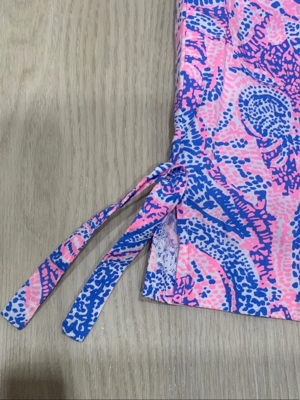 Lilly Pulitzer Pink and Blue Paisley Shift Dress